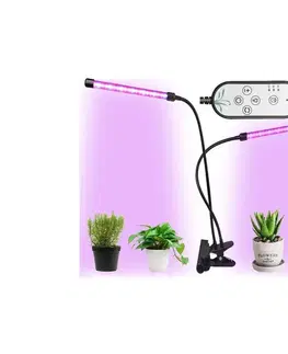 Lampy  LED Stmívatelná stolní lampa s klipem pro pěstování rostlin LED/8W/5V 