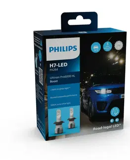 Autožárovky Philips LED H7 12V 15W Ultinon Pro6000 Boost 5800K +300% homologace 2ks 11972U60BX2