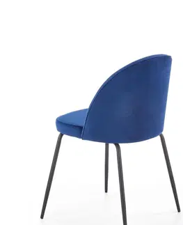 Židle Jídelní židle K314 Halmar Modrá
