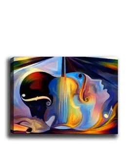 Obrazy Wallity Obraz ABSTRACT MUSIC 70 x 100 cm