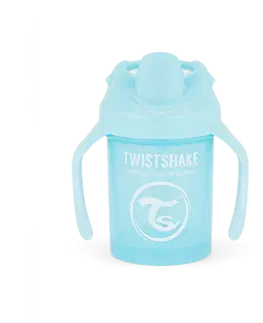 Hrnky a šálky Twistshake Učící netekoucí hrnek 230 ml, modrá