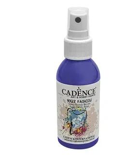 Hračky CADENCE - Textilná farba v spreji, modrá, 100ml