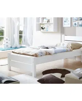 Jednolůžkové postele Postel Z Masívu Bora - 90x200cm