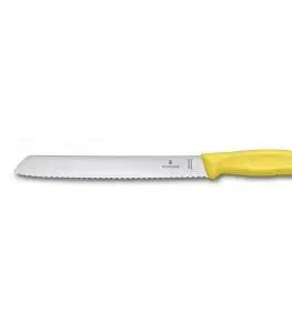 Kuchyňské nože VICTORINOX Nůž na chléb / pečivo VICTORINOX Polypropylen 21 cm 6.8636.21 růžová