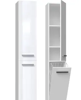 Koupelnový nábytek TP Living Koupelnová skříňka NEL IV bílá lesk