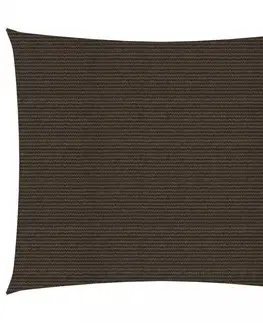 Stínící textilie Stínící plachta obdélníková HDPE 2,5 x 2 m Dekorhome Krémová