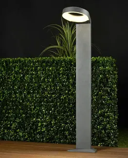 Osvětlení příjezdové cesty Lucande Moderní zahradní LED svítidlo Jarka