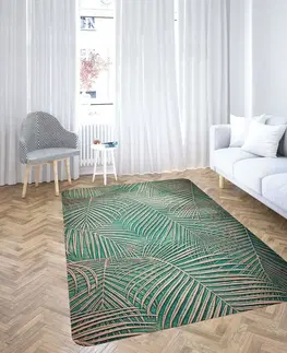 Koberce a koberečky Domarex Kobereček z paměťové pěny Luxury Palms, 120 x 160 cm