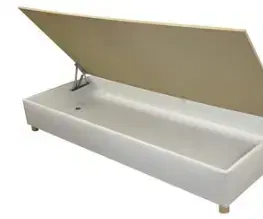 Postele New Design Jednolůžková postel VARIO s dlouhým čelem | 90 x 200 cm