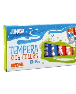Hračky JUNIOR-ST - Tempery v boxu 10 ks 12 ml