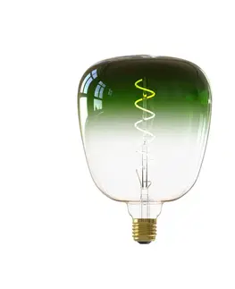 Stmívatelné LED žárovky Calex Calex Kiruna LED žárovka E27 5W filament dim zeleň