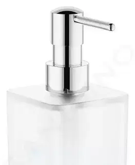 Dávkovače mýdla GROHE Selection Cube Dávkovač tekutého mýdla, chrom 40805000