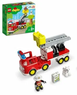 Hračky LEGO LEGO - DUPLO 10969 Hasičské auto