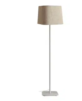 Moderní stojací lampy RED - DESIGN RENDL RENDL PERTH stojanová béžová/bílá 230V E27 20W R13665