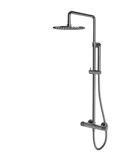 Sprchy a sprchové panely OMNIRES CONTOUR termostatický sprchový sloup chrom /CR/ CT8044CR