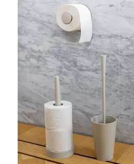 WC štětky Koziol Stojan na toaletní papír Rio Organic béžová, 13 x 33 cm