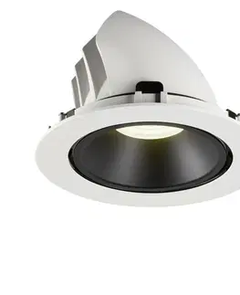 LED podhledová svítidla SLV BIG WHITE NUMINOS GIMBLE XL zápustné stropní svítidlo bílé/černé 4000 K 40° 1006077