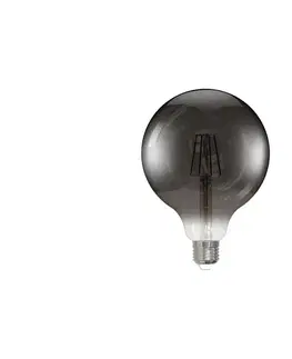 LED osvětlení  LED Žárovka FILAMENT SMOKE G125 E27/4W/230V 2000K 