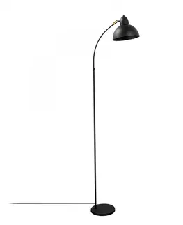 Svítidla Opviq Stojací lampa Varzan 162 cm černá
