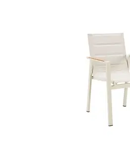 Zahradní židle a křesla Higold Zahradní jídelní židle HIGOLD Nofi 2.0 béžová
