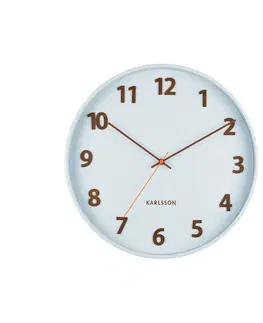 Hodiny Karlsson 5920LB designové nástěnné hodiny 40 cm