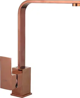 Koupelnové baterie MEXEN Rita dřezová baterie růžové zlato 670300-60