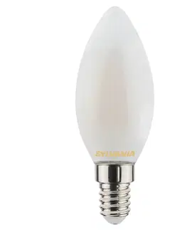 LED žárovky Sylvania LED svíčka E14 ToLEDo 4,5W 827 satin