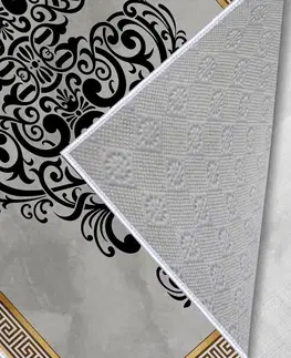 Koberce a koberečky Conceptum Hypnose Koberec Malava 50x80 cm šedý/hnědý
