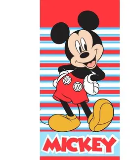 Ručníky Carbotex Dětská osuška Mickey Mouse Vždy s úsměvem, 70 x 140 cm
