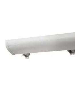 LED venkovní nástěnná svítidla BIG WHITE (SLV) VANO WING SP DALI nástěnné přisazené svítidlo šedé 25 W 1400 lm 3000 K CRI80 120d DALI 1006268