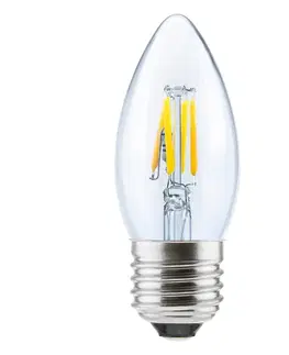 Stmívatelné LED žárovky Segula SEGULA LED svíčka E27 3W 927 filament ambient