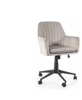 Kancelářské židle Signal Kancelářská židle Q-886 Barva: Staroružová / Bluvel 52