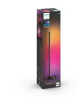 Chytré osvětlení Philips HUE WACA Gradient Signe stolní LED lampa 11,8W 1040lm 2000-6500K RGB IP20, černá