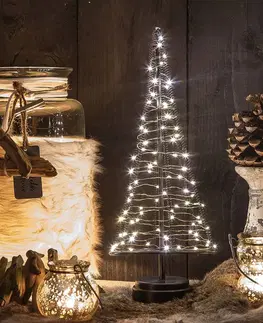 Vánoční vnitřní dekorace Hemsson Stromek Santa's Tree, měděný drát, výška 42,5 cm