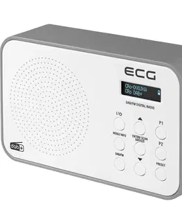 Elektronika ECG RD 110 radiopřehrávač, bílá