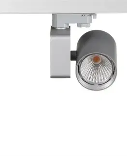 Svítidla pro 3fázové kolejnice Light Impressions Deko-Light kolejnicový systém 3-fázový 230V Nihal 220-240V AC/50-60Hz 35,00 W 4000 K stříbrná 135 mm  707057