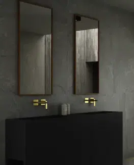Sprchy a sprchové panely KOHLMAN sprchový set s 30cm dešťovou sprchou, vyústěním a ruční sprchou, zlato lesk  QW210EGDR30