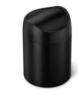 Odpadkové koše Simplehuman Odpadkový koš na stůl MINI 1,5 l, černá