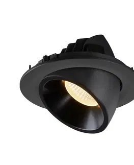 LED podhledová svítidla SLV BIG WHITE NUMINOS GIMBLE L zápustné stropní svítidlo černé 3000 K 40° 1005996