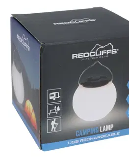 Svítilny Redcliffs Závěsná kempingová svítilna, USB, 9 x 10 cm, nastavitelná svítivost
