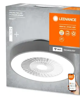 Ventilátory OSRAM LEDVANCE SMART+ Wifi Ceiling Fan LED Cylinder 550mm + RC 4058075572577