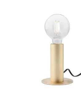 Lampy Redo Redo 01-2130 - Dotyková stolní lampa RIVET 1xE27/42W/230V zlatá 