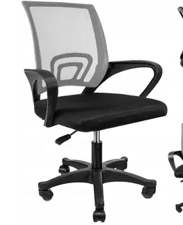 Kancelářské židle ArtJum Kancelářské křeslo JUPI | černá podnož / šedá