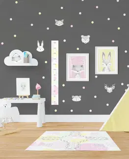 Samolepky na zeď Pastelové dekorace do dětského pokoje B