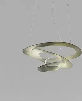 Designová závěsná svítidla Artemide PIRCE MICRO LED závěs zlatá 1249020A