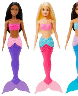 Hračky panenky MATTEL - Barbie Mořská Panna  , Mix Produktů