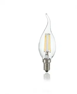 LED žárovky LED Žárovka Ideal Lux Classic E14 4W 153940 4000K colpo di vento