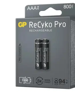Mikrotužkové AAA EMOS Nabíjecí baterie GP ReCyko Pro Professional AAA (HR03) B2218