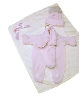 Hračky panenky LLORENS - M843-16 obleček pro panenku miminko NEW BORN velikosti 43-44 cm