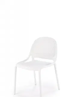 Jídelní sety Stohovatelná jídelní židle K532 Halmar Černá
